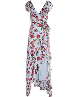 Alice + Olivia Floral Kristen Maxi Dress - White