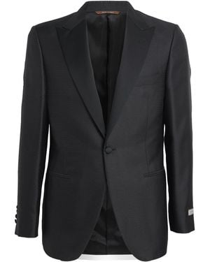 Canali Silk 2-Piece Suit - Black