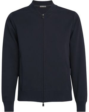 Corneliani Cotton-Blend Jacket - Blue