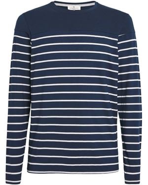 Homebody Jersey Picasso Stripe Long-Sleeve T-Shirt - Blue