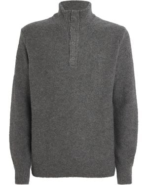 PAIGE Merino Wool-Blend Kotoni Jumper - Grey