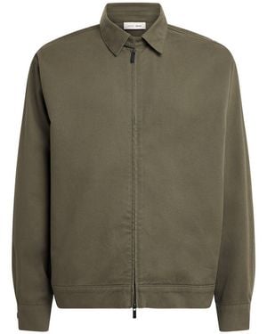 Fear Of God Cotton Twill Work Jacket - Green