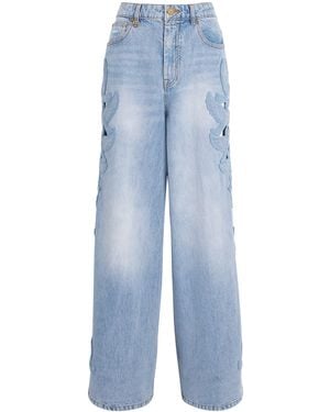Zimmermann Appliqué Alchemy Flared Jeans - Blue