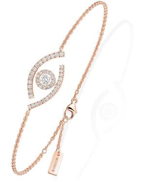 Messika And Diamond Lucky Eye Bracelet - Metallic