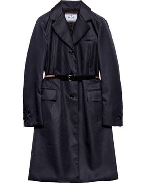 Prada Re-Nylon Raincoat - Blue
