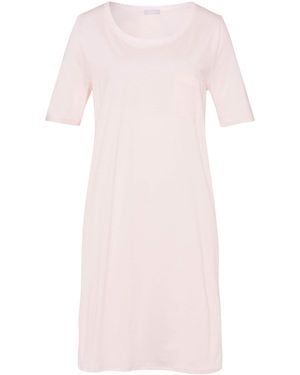 Hanro Cotton Deluxe Nightdress - Pink