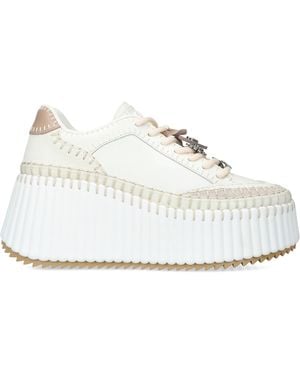 Chloé Charm Nama Runner Sneakers - White