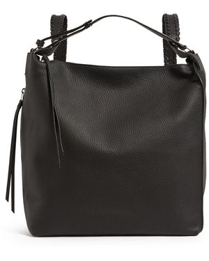 AllSaints Women's Kita Small Leather Backpack - Black
