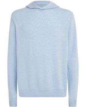 Ralph Lauren Cashmere Hoodie - Blue