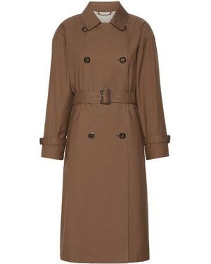 Max Mara Water-Repellent Trench Coat - Brown