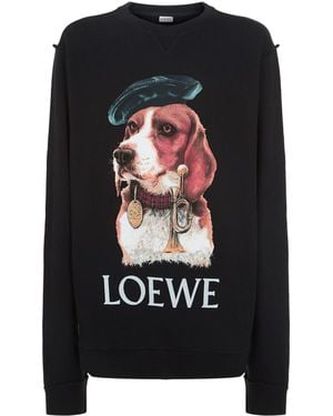 Loewe Dog Sweatshirt - Black