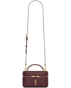 Saint Laurent Mini Gaby Top-Handle Bag - Pink
