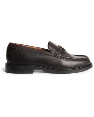 Claudie Pierlot Leather Loafers - Black
