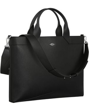 Cartier Leather Losange Document Holder - Black