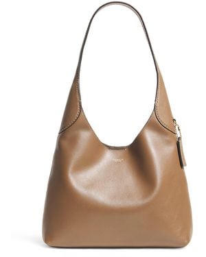 COACH Leather Brooklyn 28 Shoulder Bag - Brown