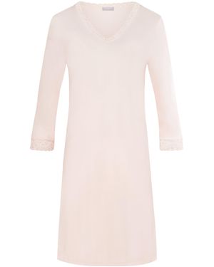 Hanro Cotton Moments Nightdress - Pink