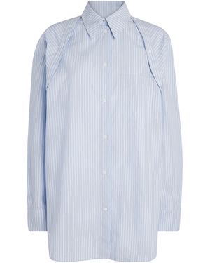 Nanushka Cotton Nananda Shirt - Blue