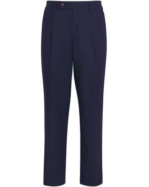 Colombo Cashmere Pants - Blue