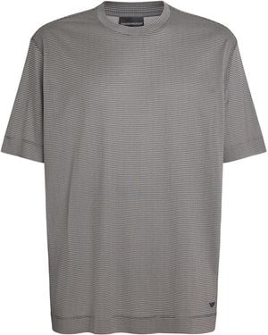 Emporio Armani Printed T-Shirt - Grey