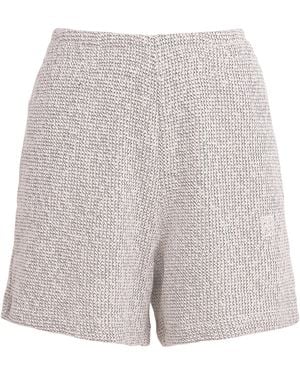 Anine Bing Cotton-Blend Kam Shorts - Gray