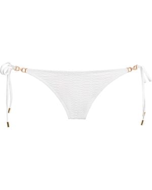 Melissa Odabash Tie-Side Miro Bikini Bottoms - White