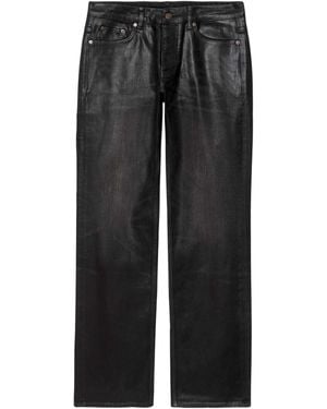 AllSaints Nat Low-Rise Slim Jeans - Black