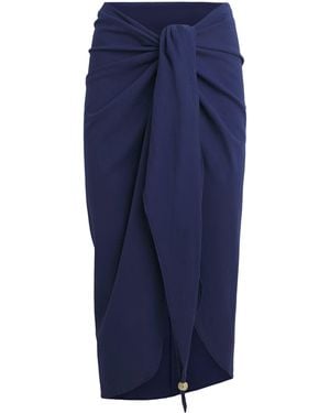 Melissa Odabash Cotton Winne Pareo - Blue