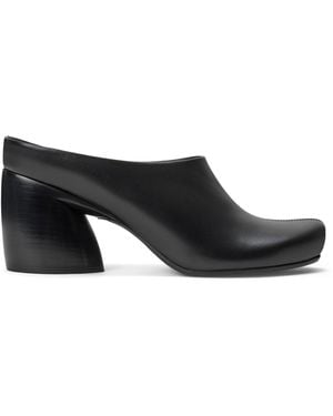 Loewe Lambskin Oval Mules 70 - Black