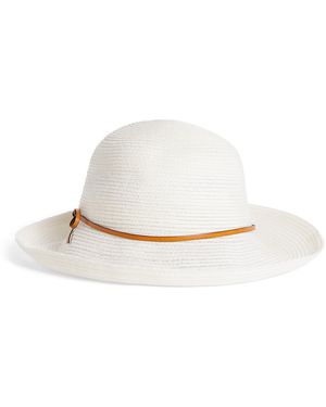 Eleventy Hemp Woven Hat - White