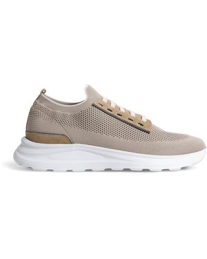 Eleventy Knitted Low-Top Trainers - Grey