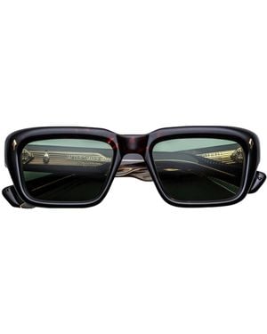 Jacques Marie Mage Walker Rectangle Sunglasses - Black