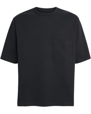 Lemaire Cotton Boxy T-Shirt - Black
