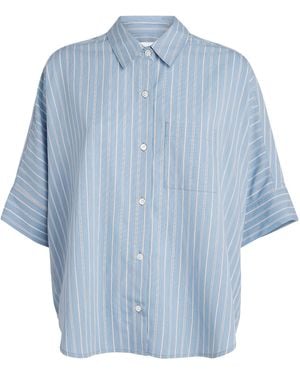 Citizens of Humanity Stripe Claire Origami Shirt - Blue
