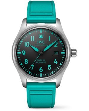 IWC Schaffhausen Titanium Mercedes-Amg Petronas Formula One Mark Xx Pilot's Watch - Green