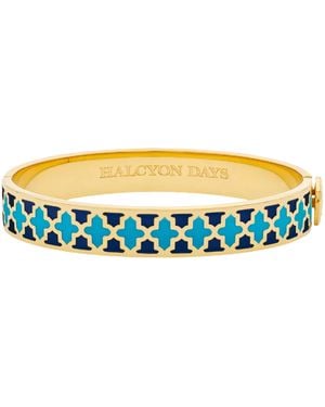 Halcyon Days Plated Agama Bangle - Multicolor
