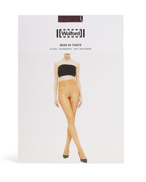 Wolford Neon 40 Tights - White