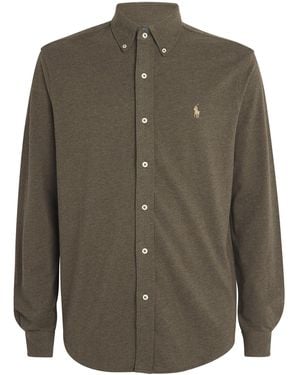Polo Ralph Lauren Cotton Featherweight Mesh Shirt - Green