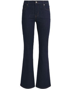 FRAME The Rodeo Low-Rise Bootcut Jeans - Blue