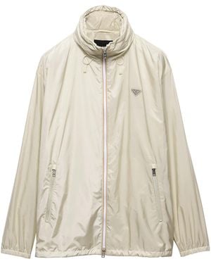 Prada Re-Nylon Jacket - Natural