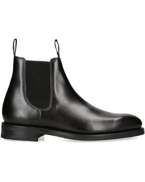 Loake Leather Emsworth Chelsea Boots - Black