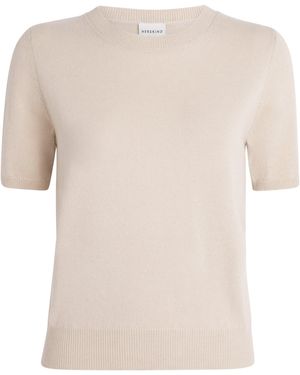 Herskind Cashmere Thora T-Shirt - Natural