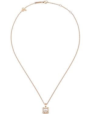 Chopard And Diamond Happy Diamonds Icons Necklace - Metallic