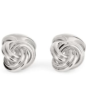 Deakin & Francis Sterling Knot Cufflinks - Metallic