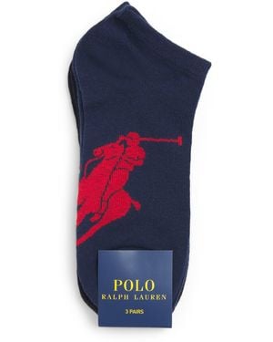 Polo Ralph Lauren Big Polo Pony Socks - Blue