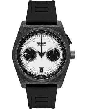 BAMFORD LONDON Forged Carbon B347 Watch - Black