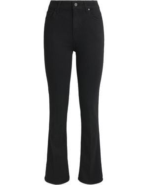 PAIGE Manhattan High-Rise Bootcut Jeans - Black