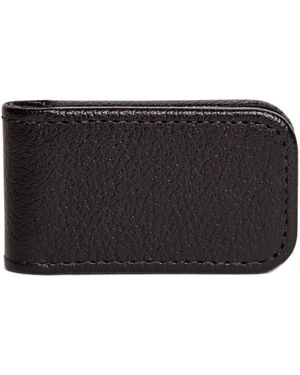Ettinger Leather Capra Money Clip - Black