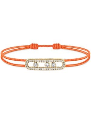 Messika Cares And Diamond Pavé Bracelet - Red