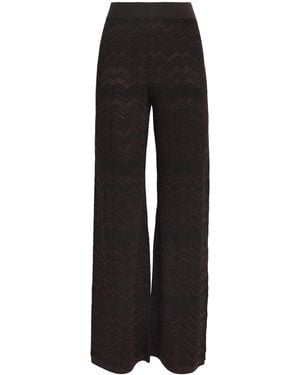 Missoni Zigzag High-Rise Leggings - Black