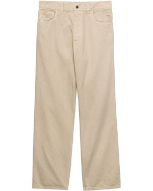Prada Old Denim Straight Jeans - Natural